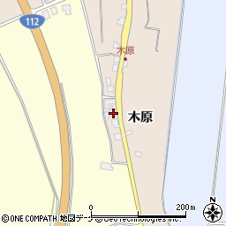 山形県鶴岡市常盤木木原98周辺の地図