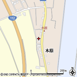 山形県鶴岡市常盤木木原91周辺の地図