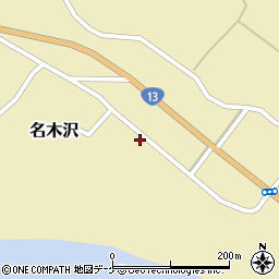 山形県尾花沢市名木沢67周辺の地図