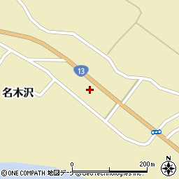 山形県尾花沢市名木沢89周辺の地図