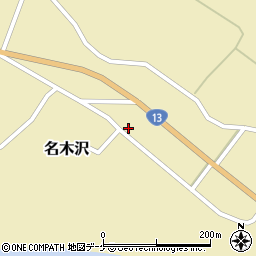 山形県尾花沢市名木沢84周辺の地図
