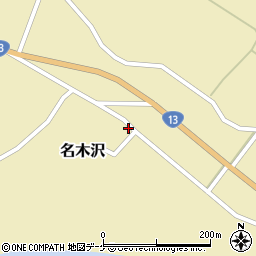 山形県尾花沢市名木沢54周辺の地図
