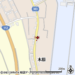 山形県鶴岡市常盤木木原142周辺の地図