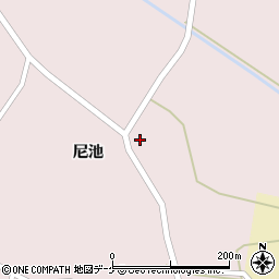 宮城県登米市南方町尼池112周辺の地図