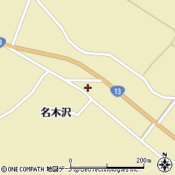 山形県尾花沢市名木沢31周辺の地図