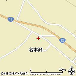山形県尾花沢市名木沢46周辺の地図