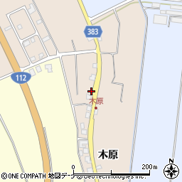 山形県鶴岡市常盤木木原67周辺の地図