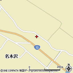 山形県尾花沢市名木沢902周辺の地図
