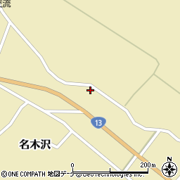 山形県尾花沢市名木沢900-4周辺の地図