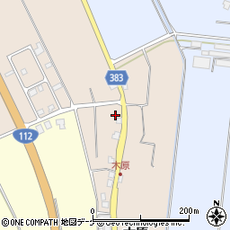 山形県鶴岡市常盤木木原60周辺の地図