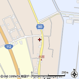 上野表具内装店周辺の地図