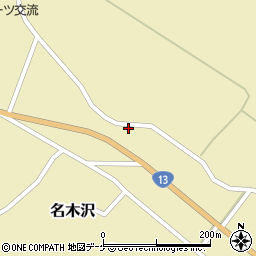 山形県尾花沢市名木沢896周辺の地図