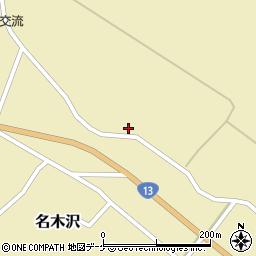 山形県尾花沢市名木沢1682周辺の地図
