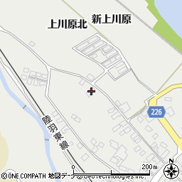 宮城県大崎市岩出山上川原南101-3周辺の地図