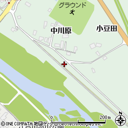 宮城県大崎市岩出山上野目中川原52-63周辺の地図