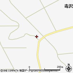 山形県尾花沢市毒沢1369周辺の地図