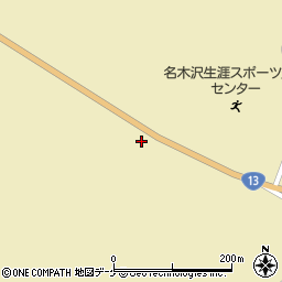山形県尾花沢市名木沢843-2周辺の地図