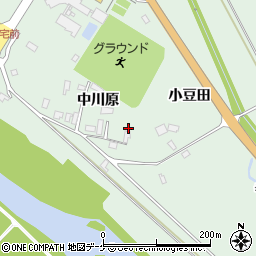 宮城県大崎市岩出山上野目中川原52-77周辺の地図