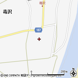 山形県尾花沢市毒沢755周辺の地図