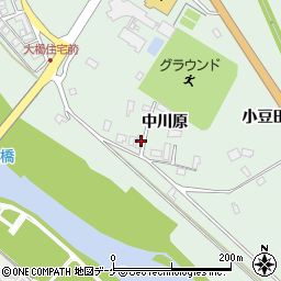 宮城県大崎市岩出山上野目中川原52-35周辺の地図