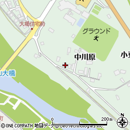 宮城県大崎市岩出山上野目中川原52-37周辺の地図