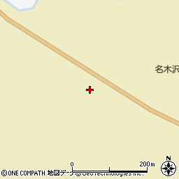 山形県尾花沢市名木沢1786周辺の地図