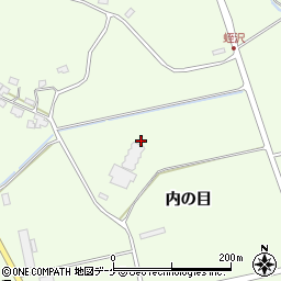 宮城県登米市登米町日野渡内の目周辺の地図