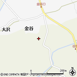 山形県鶴岡市谷定11周辺の地図