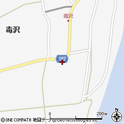 山形県尾花沢市毒沢757周辺の地図