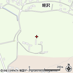 宮城県登米市登米町日野渡蛭沢142-1周辺の地図