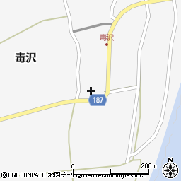 山形県尾花沢市毒沢758周辺の地図