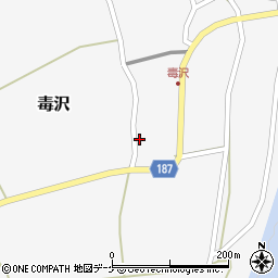 山形県尾花沢市毒沢759周辺の地図