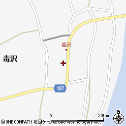 山形県尾花沢市毒沢762周辺の地図