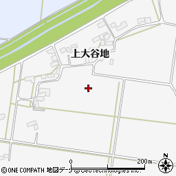 宮城県登米市登米町小島大谷地周辺の地図