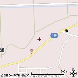 宮城県登米市南方町原屋敷周辺の地図