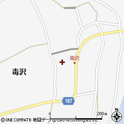 山形県尾花沢市毒沢763周辺の地図