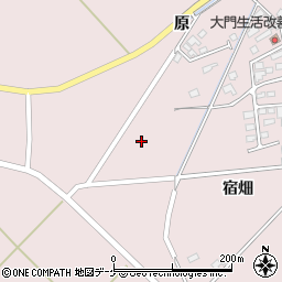宮城県登米市南方町下原前周辺の地図