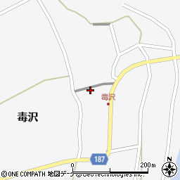 山形県尾花沢市毒沢765-7周辺の地図