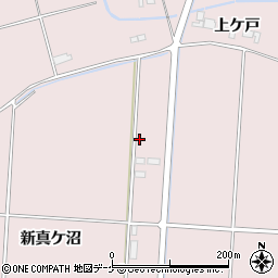 宮城県登米市南方町真ケ沼315周辺の地図