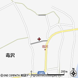 山形県尾花沢市毒沢766周辺の地図