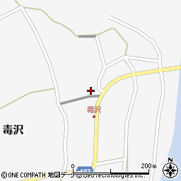 山形県尾花沢市毒沢769周辺の地図