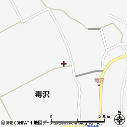 山形県尾花沢市毒沢681周辺の地図