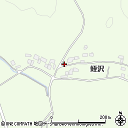 宮城県登米市登米町日野渡蛭沢93周辺の地図