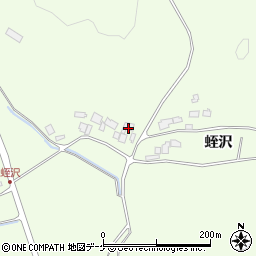 宮城県登米市登米町日野渡蛭沢103周辺の地図