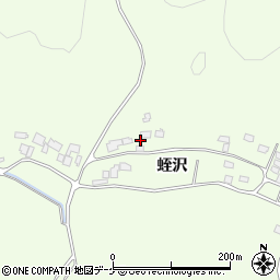 宮城県登米市登米町日野渡蛭沢91周辺の地図