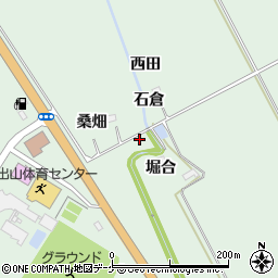 宮城県大崎市岩出山上野目西田周辺の地図