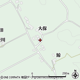 宮城県大崎市岩出山上野目大保54周辺の地図