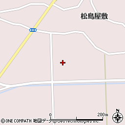 宮城県登米市南方町松島前周辺の地図