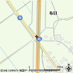 日野渡橋周辺の地図