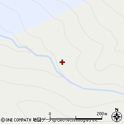 前の川沢周辺の地図